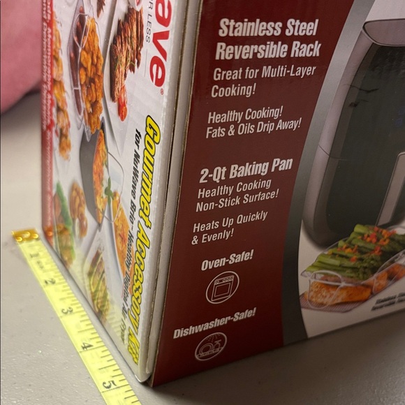 NuWave Gourmet Accessory Kit for Brio Air Fryer - Silver - Picture 2 of 6